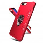 Wholesale Ultimate Shockproof 360 Ring Stand Case with Magnetic Metal Plate for iphone SE 2020 / 8 / 7 (Black)